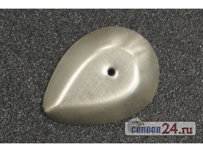 Чешуйки CR308 Щит с плоскостью, 14 х 10,5 мм., никель, 500 шт.